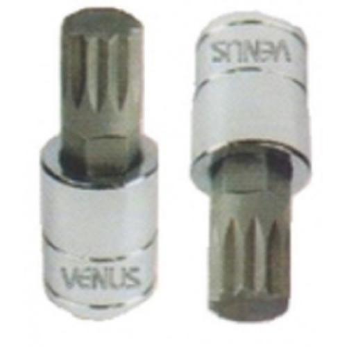 Venus VSBS Drive Spline Bit Socket, Metric Size: M12